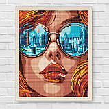 Алмазна мозаїка/вишивка Лондонський пейзаж 30*40 см Ідейка AMO 8060, фото 7