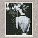 Алмазна мозаїка/вишивка Закохана пара 30*40 см Ідейка AMO 8175, фото 2