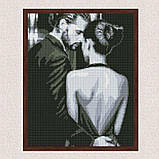 Алмазна мозаїка/вишивка Закохана пара 30*40 см Ідейка AMO 8175, фото 3