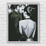 Алмазна мозаїка/вишивка Закохана пара 30*40 см Ідейка AMO 8175, фото 6