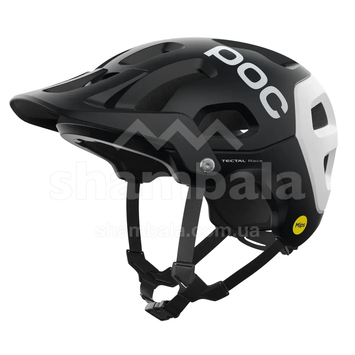 Велошолом POC Tectal Race MIPS, Uranium Black/Hydrogen White Matt, L (PC 105808348LRG1), фото 1