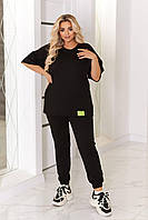 Костюм жіночий спортивний з двонитки великого розміру, фото 10
