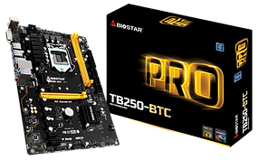 Материнська плата Biostar TB250-BTC LGA 1151v1 (TB250-BTC) Б/В
