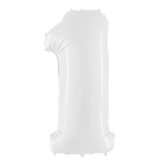 Цифра FLEXMETAL-ФМ 40" Біла ПЛІВКА 1 (УП)