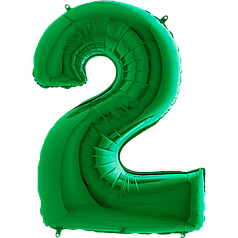 Цифра 40" GRABO-ГР 2 зелена (УП)