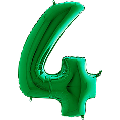 Цифра 40" GRABO-ГР 4 зелена (УП)