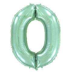 Цифра FLEXMETAL-ФМ 40" М'ятна 0 (УП)