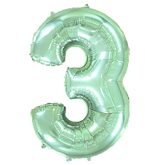 Цифра FLEXMETAL-ФМ 40" М'ятна 3 (УП)