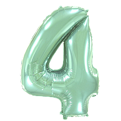 Цифра FLEXMETAL-ФМ 40" М'ятна 4 (УП)