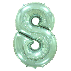 Цифра FLEXMETAL-ФМ 40" М'ятна 8 (УП)