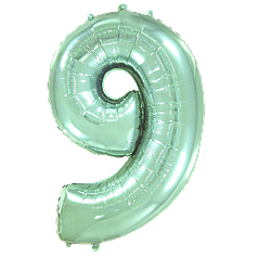 Цифра FLEXMETAL-ФМ 40" М'ятна 9 (УП)