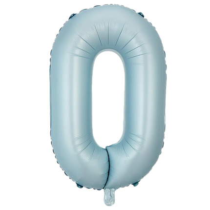 Цифра КИТАЙ-КТ 32" Сатин Блакитна 0 (УП), фото 1