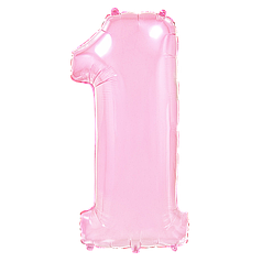 Цифра FLEXMETAL-ФМ  40" Рожева 1 (УП)