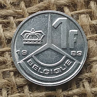 1 франк 1989 року. Бельгiя
