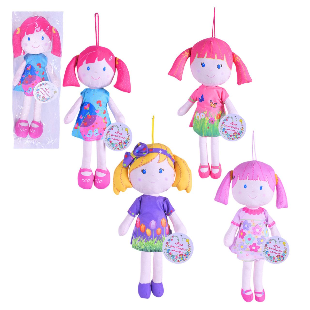 Лялька арт. SEL-119 (60шт)   мікс 4 види пакет 38 см