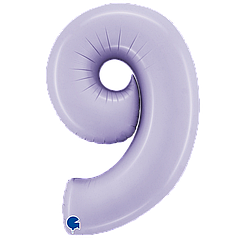 Цифра GRABO-ГР 40" Сатин Світло-бузкова 9 (УП)