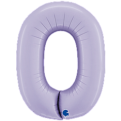 Цифра GRABO-ГР 40" Сатин Світло-бузкова 0 (УП)