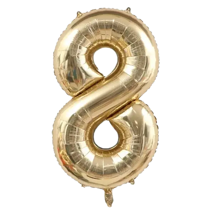 Цифра 32" КИТАЙ-КТ 8 біле золото (УП), фото 1