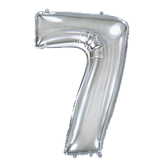 Цифра FLEXMETAL-ФМ 32" Срібло 7 (УП)