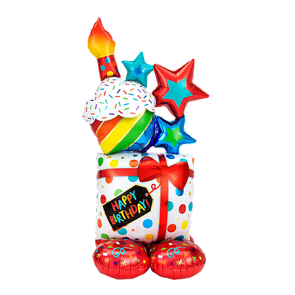 Стояча фігура 217 КИТАЙ-КТ Happy Birthday подарунок (УП), фото 1