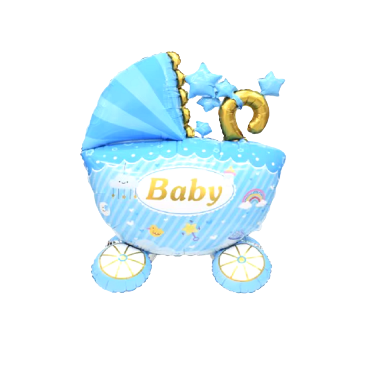 Ходяча фігура 245 КИТАЙ-КТ Візочок блакитнй Baby (УП)
