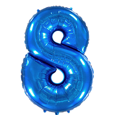 Цифра FLEXMETAL-ФМ 40" Синя 8 (УП)