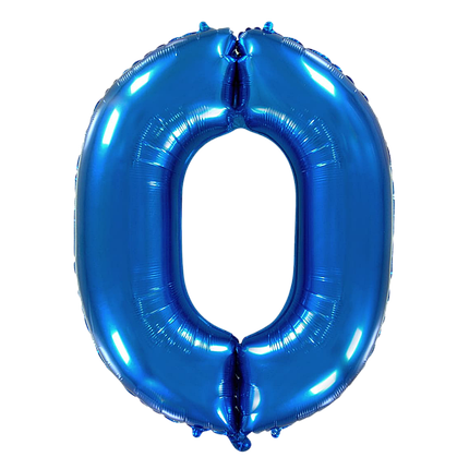 Цифра FLEXMETAL-ФМ 40" Синя 0 (УП), фото 1