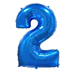 Цифра FLEXMETAL-ФМ 40" Синя 2 (УП)