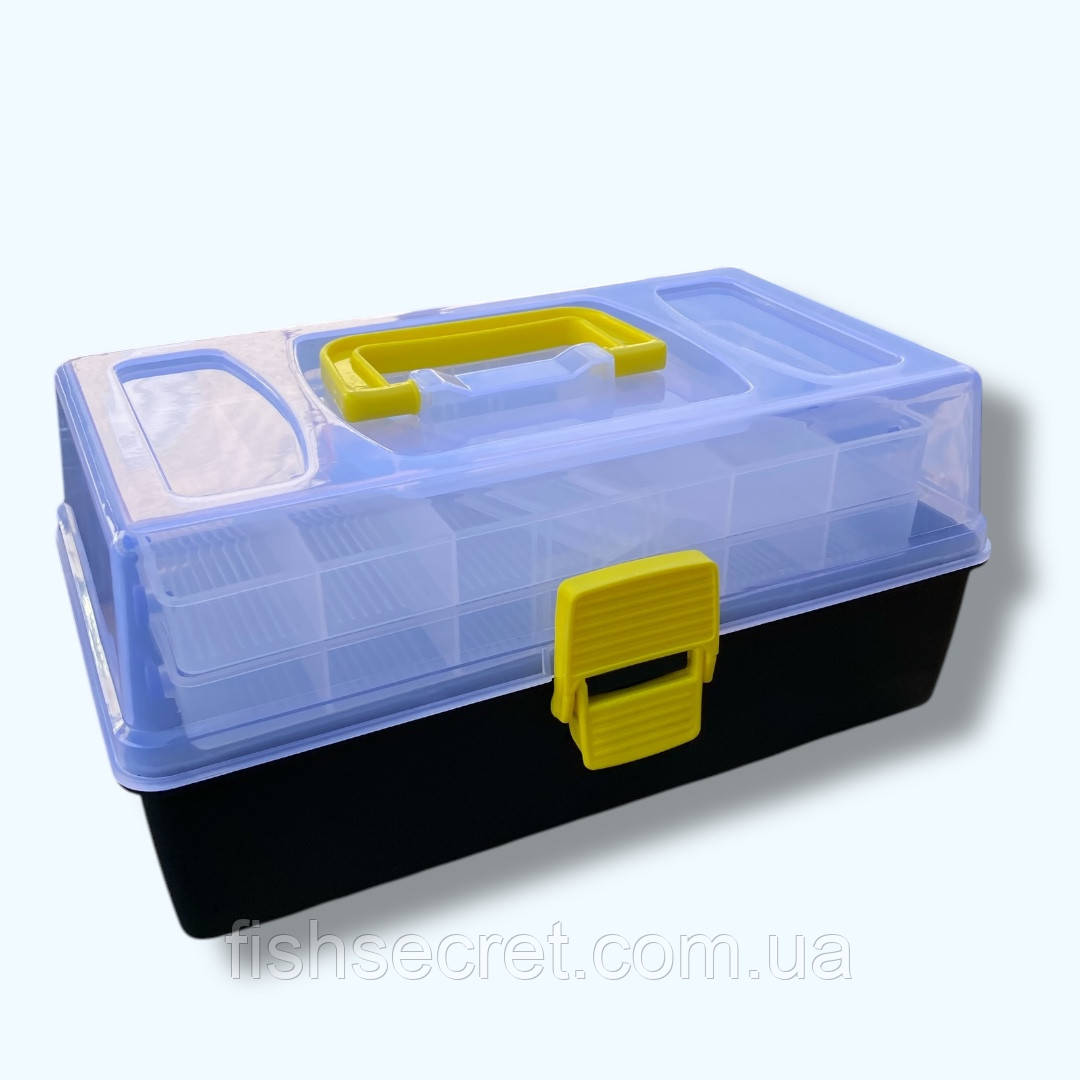 Ящик рибальський для снастей  двох полочний, фото 1