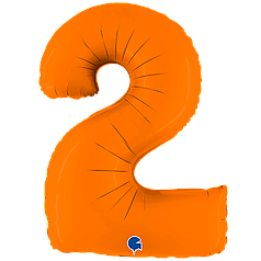 Цифра GRABO-ГР 40" Помаранчева 2 (УП)