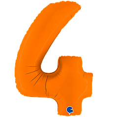 Цифра GRABO-ГР 40" Помаранчева 4 (УП)