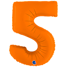 Цифра GRABO-ГР 40" Помаранчева 5 (УП)