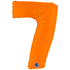 Цифра GRABO-ГР 40" Помаранчева 7 (УП)