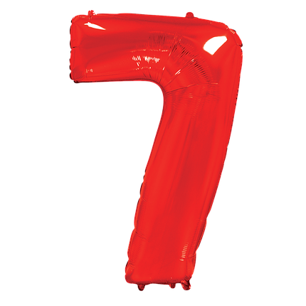 Цифра FLEXMETAL-ФМ 40" Червона 7 (УП), фото 1