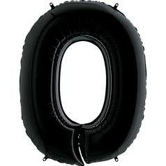 Цифра 40" GRABO-ГР 0 чорна (УП)