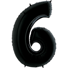 Цифра 40" GRABO-ГР 6 чорна (УП)