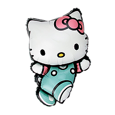 Фігура FLEXMETAL-ФМ059 Hello Kitty - кошеня Кітті у м'ятному комбінезоні (УП)