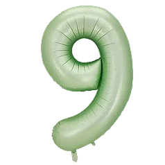 Цифра КИТАЙ-КТ 30" Сатин Оливкова 9 (УП)