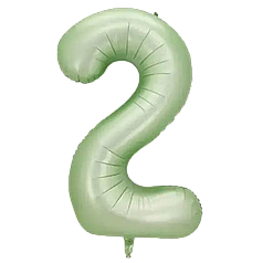 Цифра КИТАЙ-КТ 30" Сатин Оливкова 2 (УП)