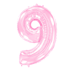 Цифра FLEXMETAL-ФМ  40" Рожева 9 (УП)