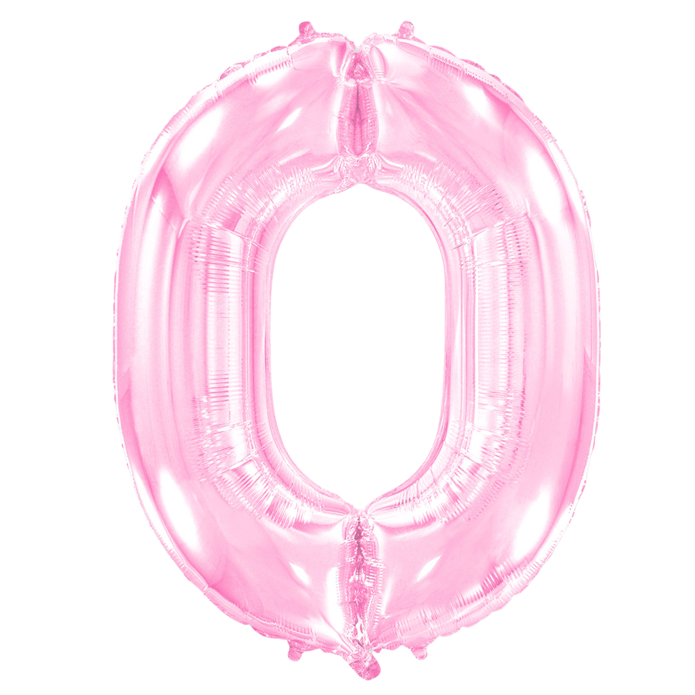 Цифра FLEXMETAL-ФМ  40" Рожева 0 (УП)