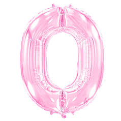 Цифра FLEXMETAL-ФМ  40" Рожева 0 (УП)