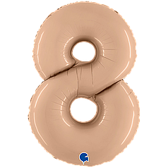 Цифра 40" GRABO-ГР 8 сатин нюд (УП)