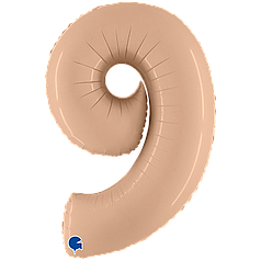 Цифра 40" GRABO-ГР 9 сатин нюд (УП)