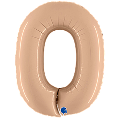 Цифра 40" GRABO-ГР 0 сатин нюд (УП)