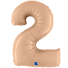 Цифра 40" GRABO-ГР 2 сатин нюд (УП)