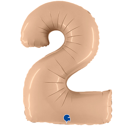 Цифра 40" GRABO-ГР 2 сатин нюд (УП), фото 1