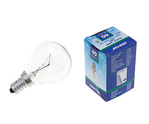 Лампа для духовки универсальная E14 40W 240V 300°C Bosch 00057874