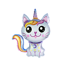 Фігура FLEXMETAL-ФМ093 Кіт - єдиноріг блакитний (УП)