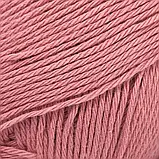 Пряжа Cotton Eight/Коттон Ейт, кораловий 1130, Performance, фото 3